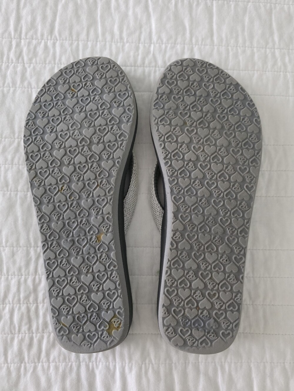 Cobian Prov 3:5-6 Women’s Black Flip Flop Sandals with Cream Sparkle Straps - Picture 4 of 12